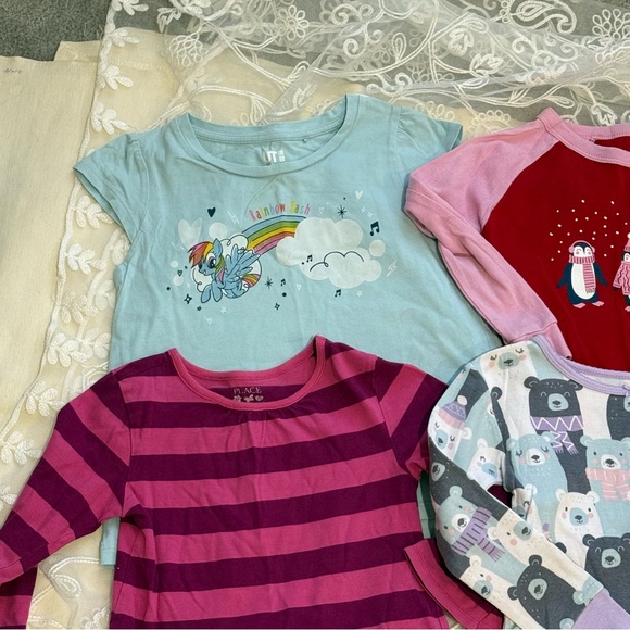 Carter's Blue and Red Long Sleeve Tees - Picture 13 of 13